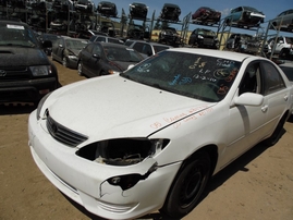 2005 TOYOTA CAMRY LE WHITE 2.4L AT Z17734